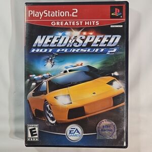 Sony PlayStation 2 Need for Speed: Hot Pursuit 2 - Red and Blue